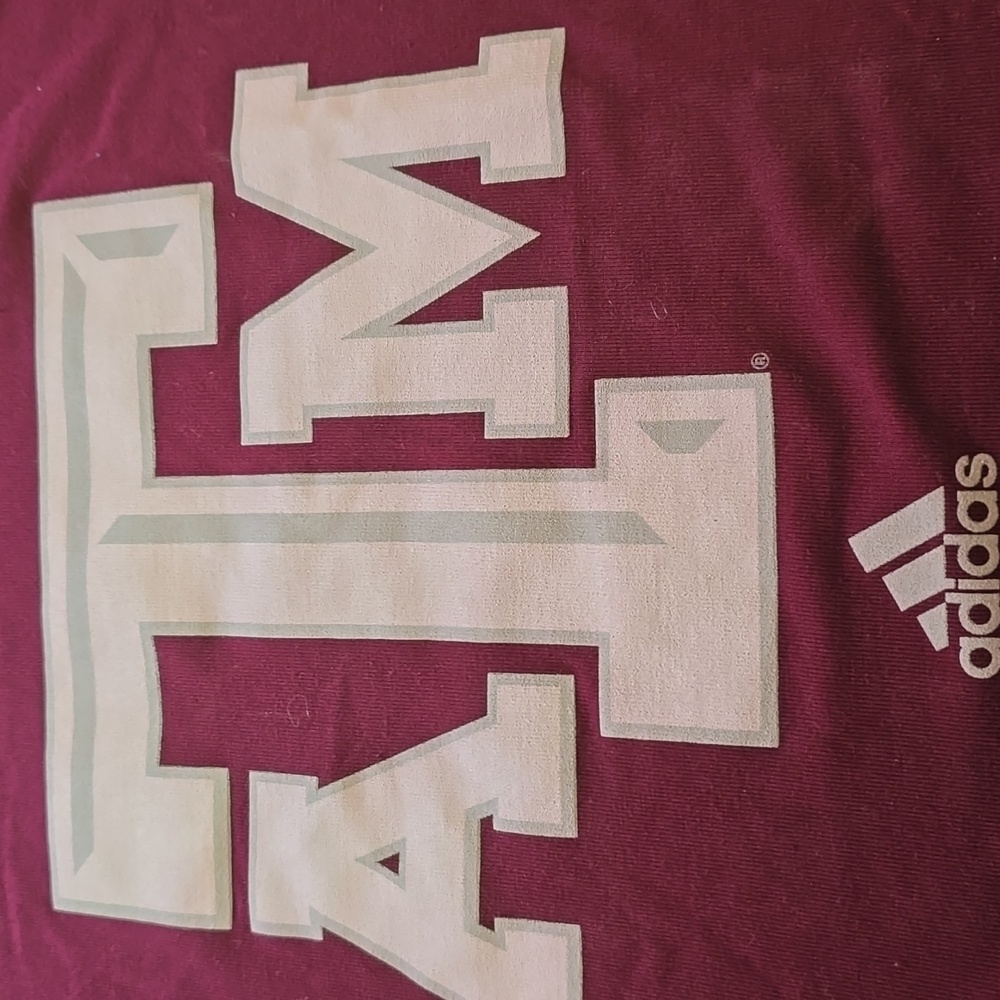 Ultimate Tee Adidas Texas A&M Size M - Picture 6 of 7